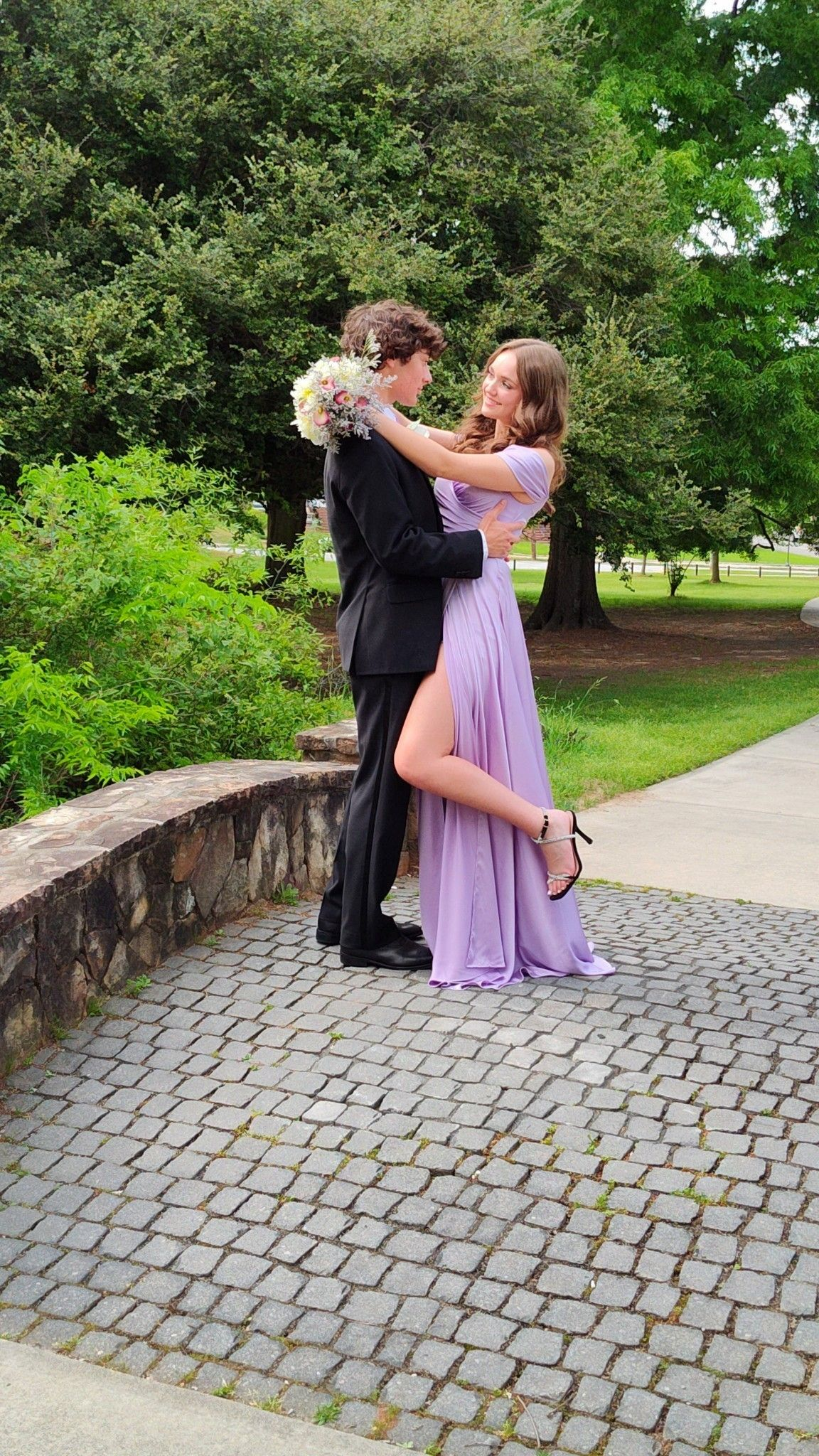 Light Purple Prom Dress,A-line Light Purple Prom Gown Y4981