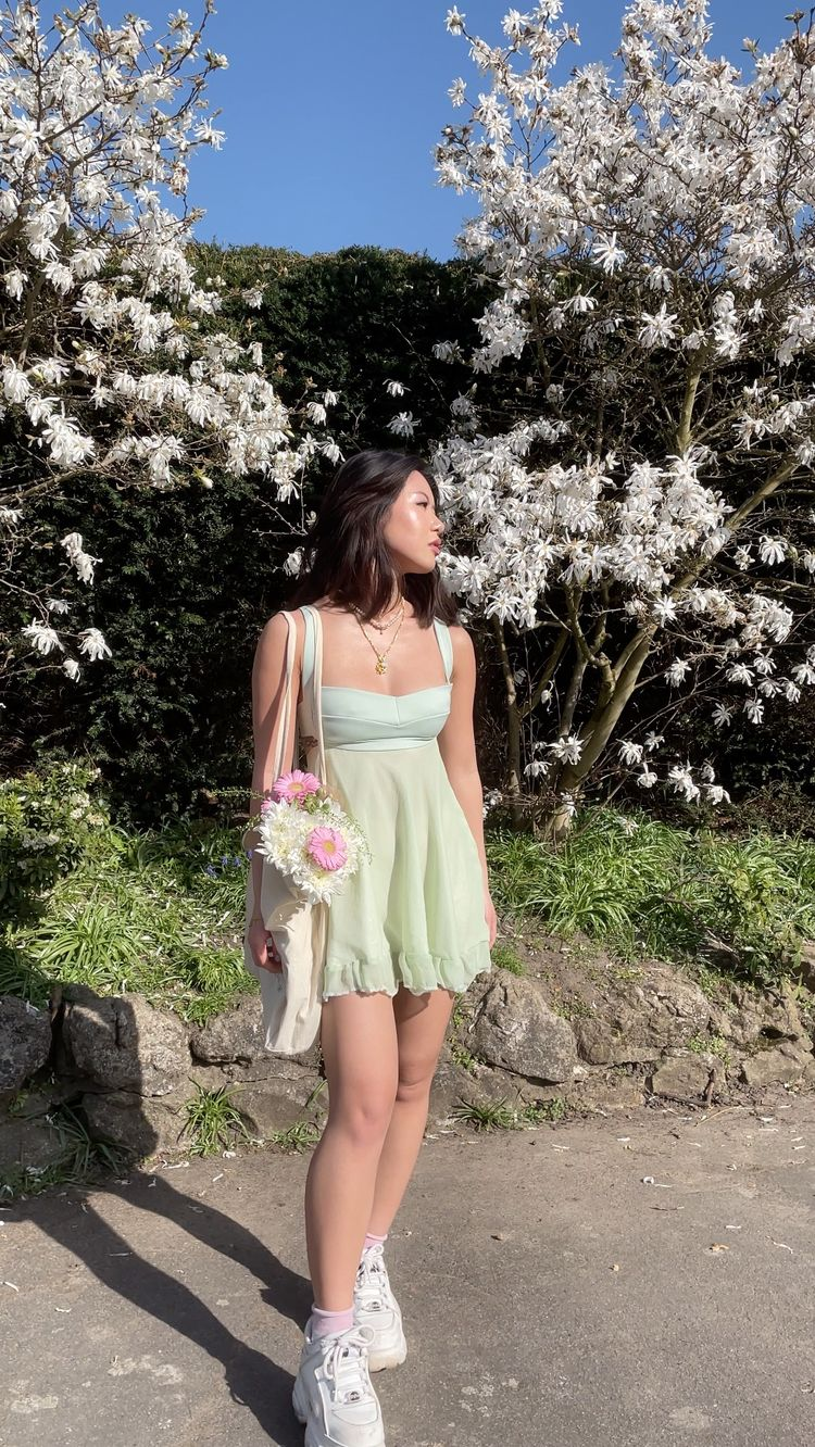 Green A-line Mini Homecoming Dress,Backless Party Dress,Y2510
