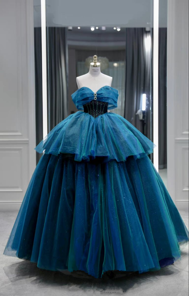 Fantastic Off The Shoulder Ball Gown,Princess Dress,18th Birthday Party Dress Y4385