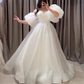 White Evening Gown Elegant Dress Wedding Dresses Y5573