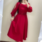 Classy A-line Long Sleeves Prom Dress,Party Gown Y6046