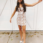 Beautiful Homecoming Dresses Sweetheart Lace Short Party Dress Y2838