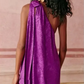 Simple Purple Prom Dress,Purple Wedding Guest Outfit Y5986