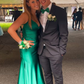 Generous Green Mermaid Prom Dress,Green Evening Dress Y5391