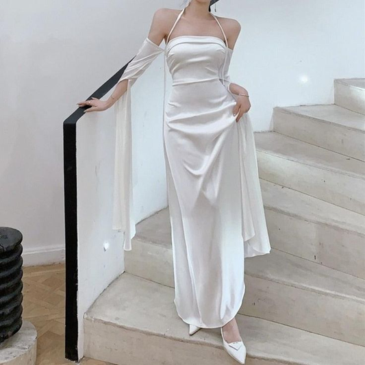 Summer Women Fashion Elegant Evening Dress Female Fashion Prom Y4127