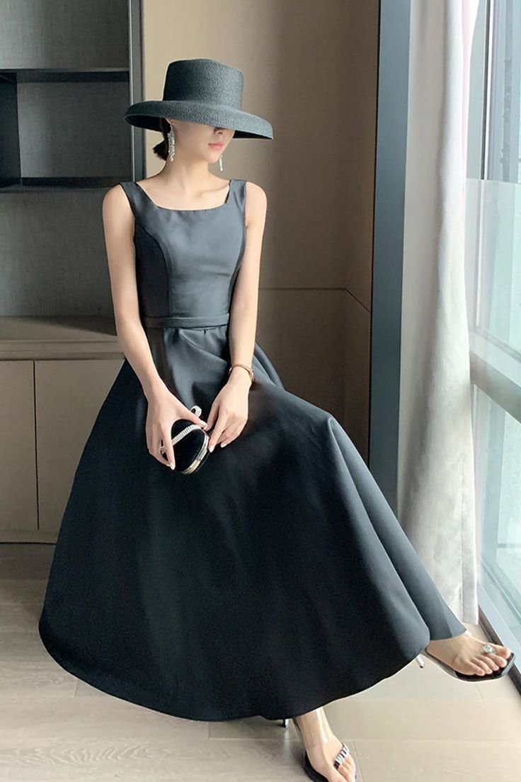Elegant Black Prom Birthday Ball Gown Backless Big Bow-tie Evening Guest Long Party Summer Dresses Y5790