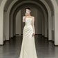 Elegant Mermaid Long Sleeves Wedding Dress,Bridal Dress Y7152