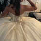 Stunning Sweetheart Neckline Tulle Ball Gown,Sweet 16 Dress  Y5397
