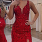 Elegant Open Back Unique Long Prom Dress,Y2533