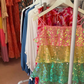 Women Shiny Sequin Sparkle Homecoming Dress Sleeveless Glitter Layered Rainbow Ruffle Dress Party Club Night Dress,Y2475