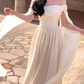 White Evening Dress Women Elegant New Fashion Evening Party Ladies Dress Y4457