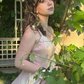 Charming A-line V Neck Long Prom Dress,Graduation Dress Y2622