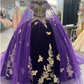 Stunning Purple Princess Quinceanera Dresses Ball Gown,Purple Sweet 16 Dress Y6560