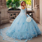 Pink Sweet 16 Dress,Pink Ball Gown With 3D Flowers,Pink Princess Dress  Y2337