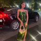 Chic Sheath Evening Dress For Black Girls Y4337