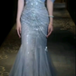 Gorgeous Blue Tulle Beaded wedding Prom Dress,Off Shoulder Mermaid Evening Dress Y8058