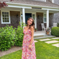 Fashion A-line Floral Prom Dress,Boho Dress Y6386