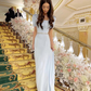 Retro Sheath/Column Long Prom Dress,Reception Dress Y4032
