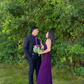 vintage prom dress eggplant dark purple senior junior prom dress Y4478