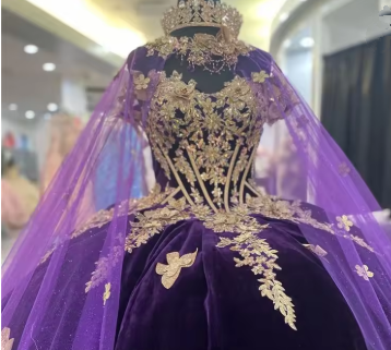 Stunning Purple Princess Quinceanera Dresses Ball Gown,Purple Sweet 16 Dress Y6560