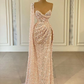Sweetheart Mermaid Prom Dress With High Slit Elegant Evening Dress Y551