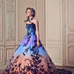 Beautiful dresses princesses ball gown prom dress S7689