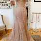 Mermaid V Neck Dark Green Prom Dress Stunning Evening Dress Y325
