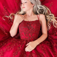 Burgundy tulle lace long prom dress burgundy tulle formal dress Y254