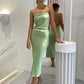 Simple Prom Dress  Sexy Midi Length Prom Dress Y107