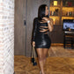 21th Birthday Outfit Dress Black Sequins Short Homecoming Dress , Sexy Party Dress Y821