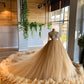 Long Wedding Dresses, Champagne Prom Formal Evening Dresses Y850